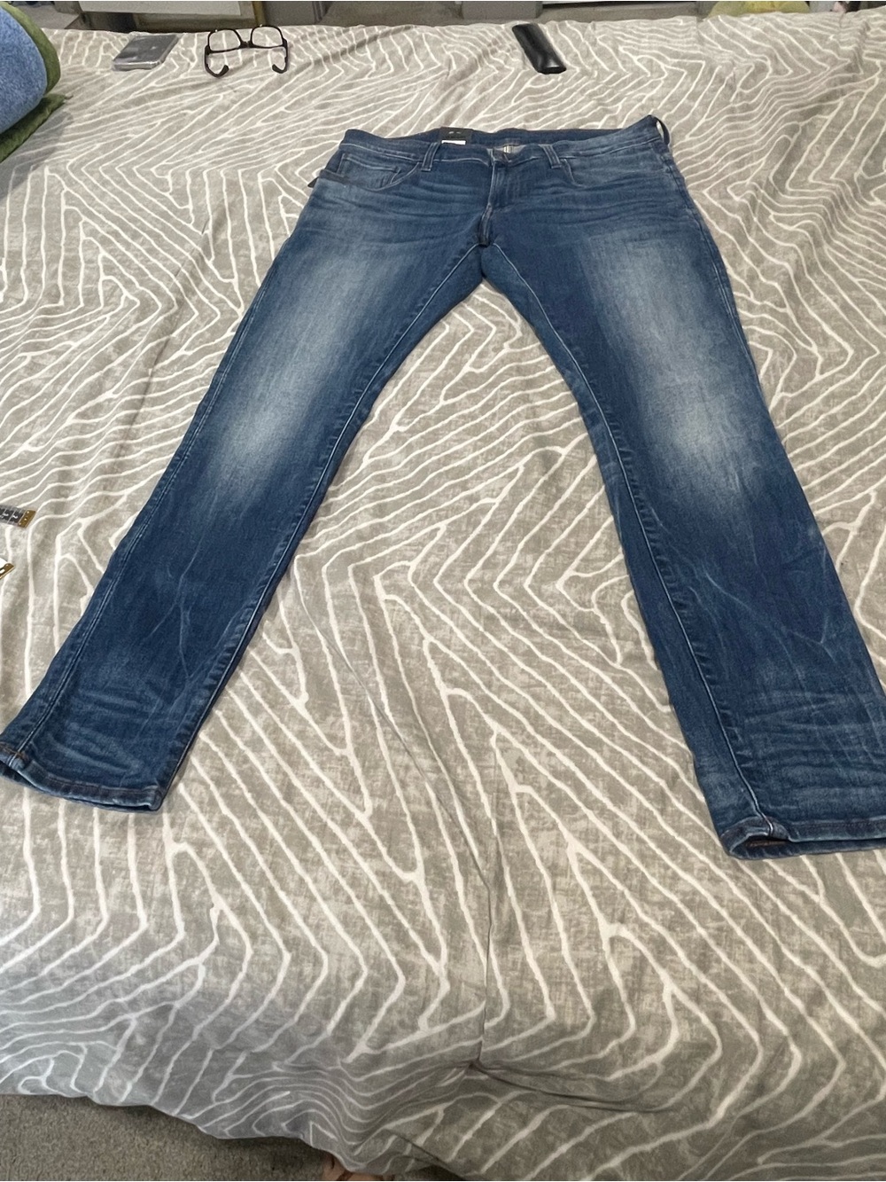 G-Star Straight Leg Women's Jeans in Dark Blue Wash